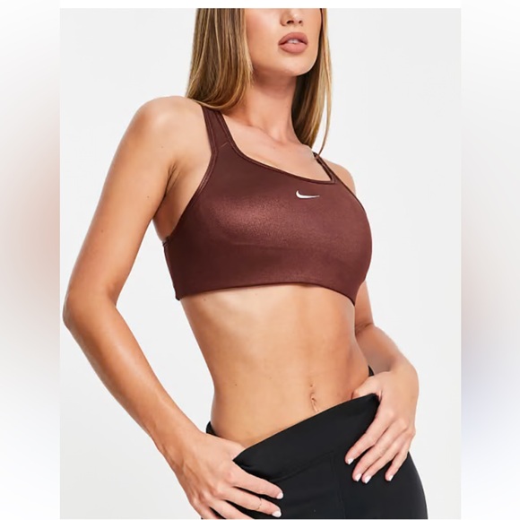 Nike Other - Nike DRI-FIT SWOOSH SHINE BRA